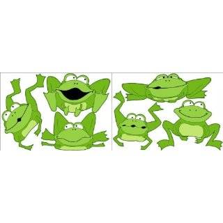 Large Green Frog Wall Stickers, Decals, Wall Decor