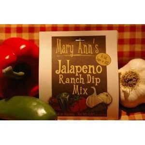 Mary Anns Jalapeno Ranch Dip Mix   4 pack  Grocery 