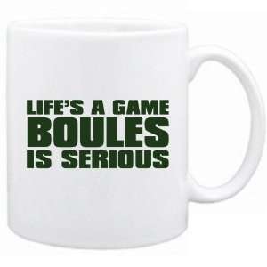  New  Life Is A Game , Boules Is Serious   Mug Sports 