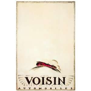  11x 14 Poster.  Voisin  Automobile Poster. Decor with 