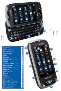  Samsung Reality SCH U820 Phone, Piano Black (Verizon 