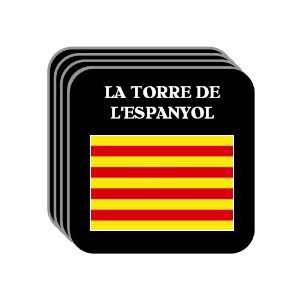   Catalunya)   LA TORRE DE LESPANYOL Set of 4 Mini Mousepad Coasters
