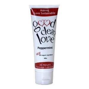  Good Clean Love Peppermint Personal Lubricant, Tubes 