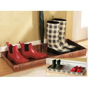  Handcrafted Metal Boot Trays 