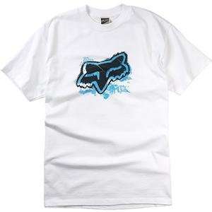  Fox Racing Youth Mischief T Shirt   Youth Large/White 