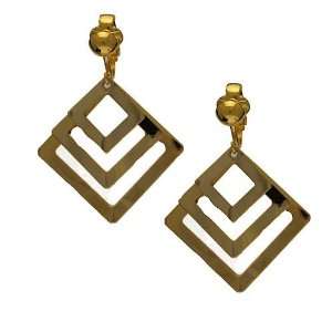  Shri Gold Clip On earrings Jewelry