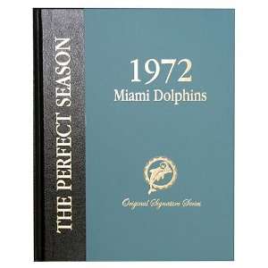 Mounted Memories Miami Dolphins Autographed Coffee Table 