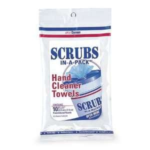  SCRUBS 42210 Hand Cleaner Towel,9 x 11In,PK 10 Everything 