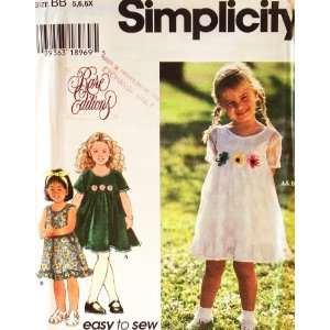  OOP Simplicity Rare Editions Pattern 7160. Girls Sizes 5;6 