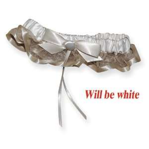  White Sheer Romance Garter Set Jewelry