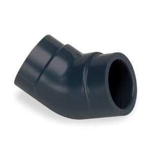  GF PIPING SYSTEMS 9819 010 Elbow,45 Deg,1 In,FPT,CPVC,Gray 