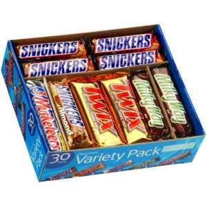 Chocolate Bar Variety Pack   30 ct  Grocery & Gourmet Food