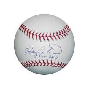  Gary Carter Autographed Baseball  Details MLB Baseball 