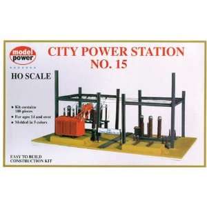  Model Power HO Scale Building Kit   City Power Station #15 