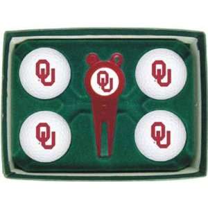 Oklahoma Sooners The Four Ball Pack 