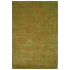  Soho Collection SOH418C Hand Tufted Green Wool Rug 5.00 x 