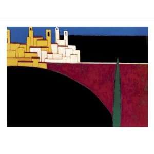  San Gimignano by Eithne Donne   11 3/4 x 15 3/4 inches 