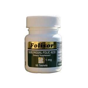     Sublingual Folic Acid 1mg   50 Tablets