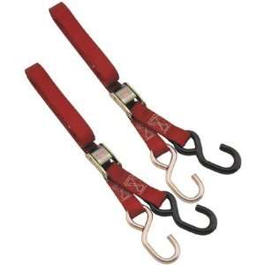  BikeMaster Tiedowns TIEDOWN 1 RED BIKEMASTER 100500 Automotive