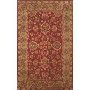  TransOcean Rugs Petra Agra Red Rectangle 8.00 x 10.00 Area 