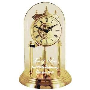  Crystal Cut Pendulum Anniversary Clock