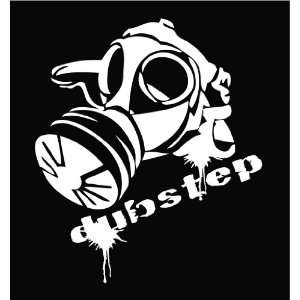  Gasmask Dubstep Electronic DJ Laptop Rave Vinyl Decal 