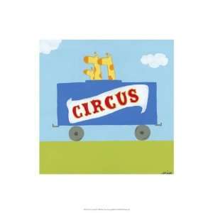    Circus Train II   Poster by June Erica Vess (13x19)