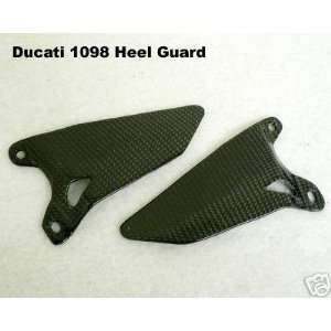  Ducati 848 1098 1098s carbon fiber heel guard plate 33 