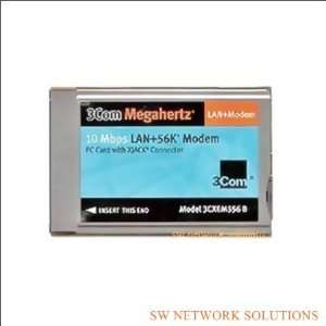  3CCOM MEGAHERTZ 10MBPS LAN + 56K MODEM PCMCIA PC CARD NEW 