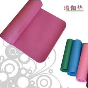  10mm Sports Pad Mat Fitness Yoga Mat Pink 