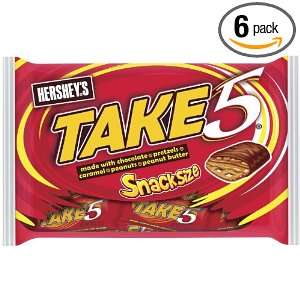 Hersheys Halloween Take 5 Bars, Snack Size, 11.25 Ounce Packages 