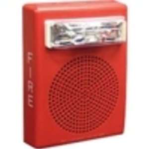  COOPER WHEELOCK 110222 E50 R SPEAKER ONLY 25/70 VOLTS RED 