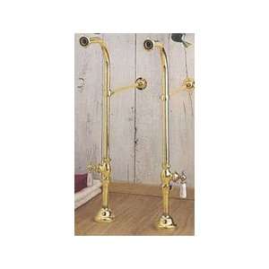 Strom Plumbing Clawfoot Tub Supply Lines P0398 28S Super Coated Brass