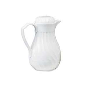    Insulated Carafe, 40 oz, White   Sold as 1 EA   Plastic carafe 