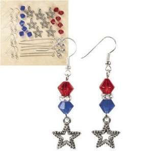   Blue Crystal Earring Kit   Beading & Bead Kits Arts, Crafts & Sewing