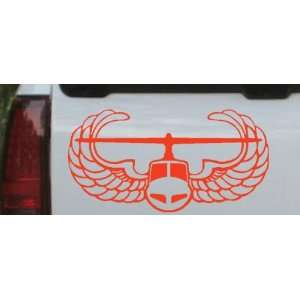 Red 36in X 18.8in    Air Assault Military Car Window Wall Laptop Decal 
