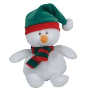  TY Jingle Beanie Baby   ICECAPS the Snowman Toys & Games