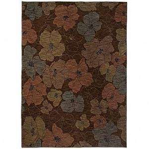   Karina Dark Brown 13720 7 9 x 10 10 Area Rug