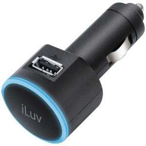  New ILUV IAD519BLK IPAD(TM) USB DC CAR CHARGER 