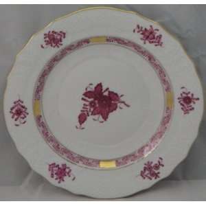   Herend Chinese Bouquet Raspberry Salad Plate # 1518 