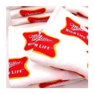  Miller High Life Cotton Dish Bar Towel   15 x 25 Inches 