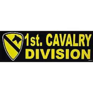  U.S. Army 1st Cavalry Division Bumper Sticker Automotive