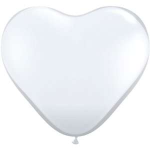  11 Diamond Clear Heart Balloons (10 ct) (10 per package 