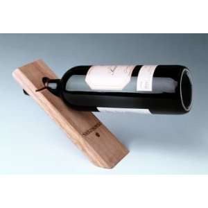 Wood Stand for Single Bottle   IMPRINTED