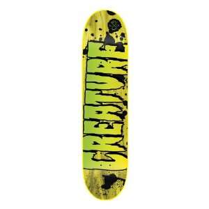  CREATURE Logo Stain Small Powerply Deck 8.0 x 31.6 Sports 