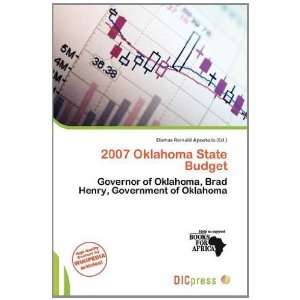  2007 Oklahoma State Budget (9786138442264) Dismas Reinald 