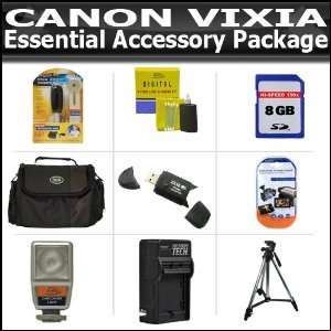  Essential Accessory Package For CANON VIXIA FS200 FS100 