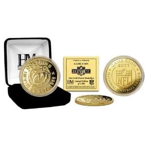 Miami Dolphins 24KT Gold Game Coin 