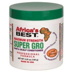  Africas Best Hair and Scalp CONDITIONER SUPER GRO [MAX] 6 