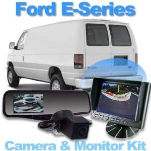  Complete Rear Camera System with 4.3 Mirror Monitor for 